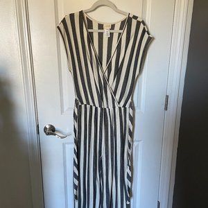 Striped Jumpsuit